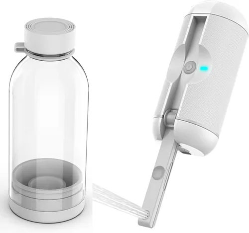 Miniatura 8 de Bidé portátil para viajes con modos de presión de agua suave y fuerte, bidé de viaje recargable USB-C, tanque de agua grande de 2.3 L para uso Negro