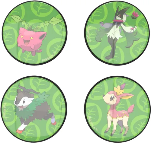 Miniatura 2 de Ultra Pro Gallery Series: Morning Meadow Alcove Caja de 4 clics para cartas de Pokémon, capacidad para 100 tarjetas de doble manga, cierre