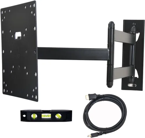 Miniatura 8 de VideoSecu Soporte de pared para TV con movimiento completo, inclinable y brazo articulado giratorio para la mayoría de televisores LCD LED 3D de 22
