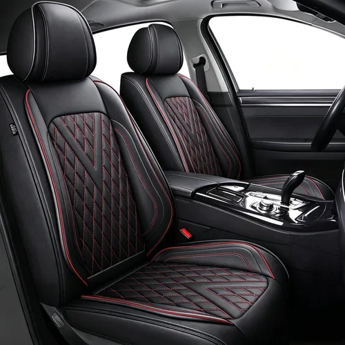 Miniatura 9 de IKABEVEM Fit for Subaru Impreza Seat Covers 2012-2026 Full Set Faux Leather Seat Cushion Waterproof Anti-Slip Seat Cushion Protector Compatible with