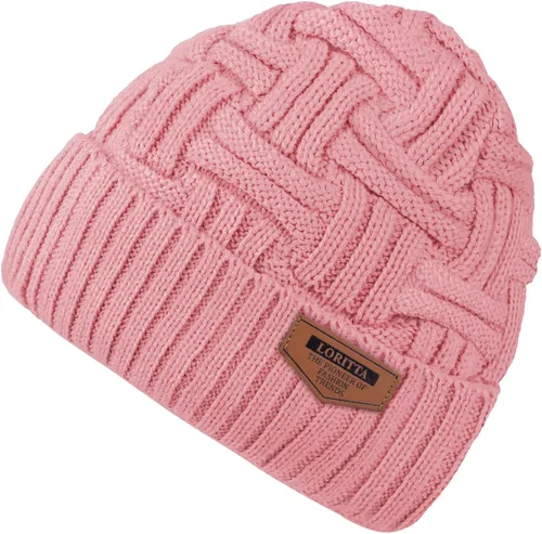 Miniatura 130 de Loritta Gorro de invierno cálido de punto grueso y holgado para hombre