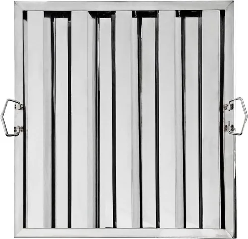 New Star Foodservice 54378 Filtro de campana de acero inoxidable 20 pulgadas de ancho x 20 pulgadas de alto