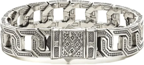 Miniatura 2 de konstantino Hephaestus Collection pulsera de jaula de plata de ley