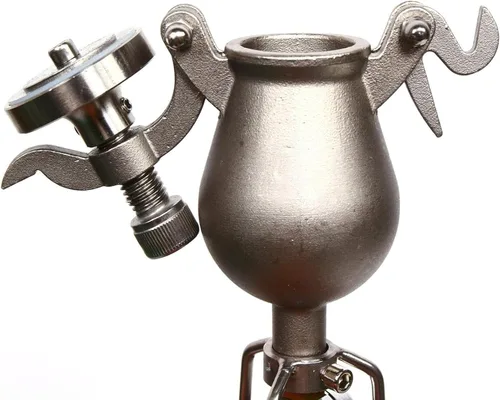 Miniatura 6 de Máquina tradicional de palomitas de maíz a la antigua, mini manivela de acero inoxidable, amplificador de comida de cañón de mano, máquina