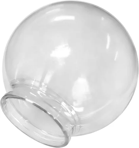 Miniatura 2 de Beam Lighting - Globo de repuesto acrílico transparente de 6 pulgadas, cubierta para techo, accesorios de pared, postes de lámpara o farolas