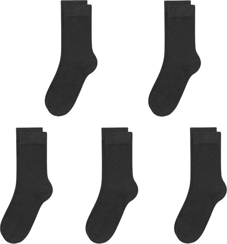 Miniatura 7 de SERISIMPLE Calcetines de bambú de viscosa para niños, calcetines escolares antiolor para niños y niñas, uniforme, ligeros, con costuras planas, 5