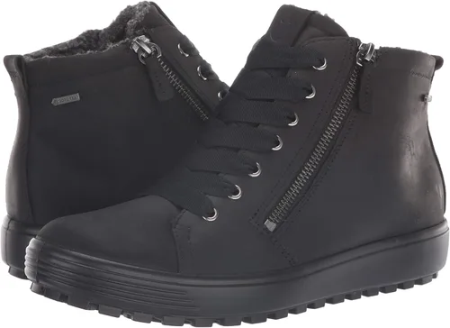 Miniatura 7 de ECCO Tenis altos suaves 7 TRED Gore-TEX para mujer, Marrón Chocolate, 2.5 UK Child