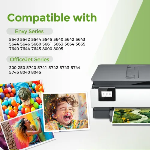 Miniatura 2 de Paquete combinado de cartuchos de tinta tricolor 62XL de repuesto para tinta HP 62 (Tri-color, 2 unidades) cartuchos de color HP62 XL HP62XL