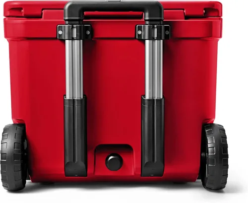Miniatura 7 de YETI Roadie 60 - Hielera con ruedas y mango retráctil de periscopio Rojo rescate