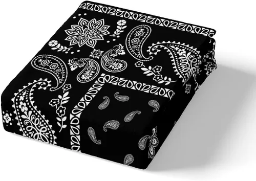 Miniatura 6 de Castle Fairy Juego de funda de edredón, funda de edredón moderna con estampado floral de cachemira para mujeres, hombres, niños y niñas, juego