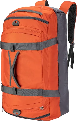 Miniatura 2 de Ubon Bolsa de lona grande para fines de semana con compartimentos para zapatos, mochila deportiva de 4 vías para gimnasio con correas acolchadas