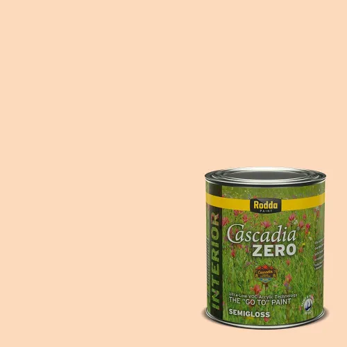 Miniatura 134 de Rodda Paint CASCADIA ZERO - Pintura e imprimación semibrillante para interiores en uno, 1 galón, azul huevo huevo azul