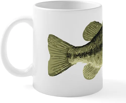 Miniatura 31 de CafePress Bigmouth Flathead - Taza de café de cerámica (11.0 fl oz)