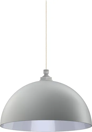 Miniatura 99 de Steel Lighting Co. Brentwood - Lámpara colgante Montada en el techo Cúpula redonda de 14 pulgadas Estilo moderno contemporáneo de granja