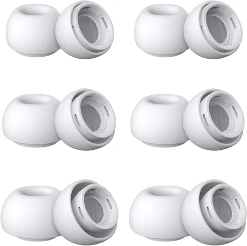 Miniatura 10 de AirPods Pro y AirPods Pro 2 - Almohadillas de silicona para reducir el ruido con ajuste seguro y bolsa de plástico de almacenamiento portátil