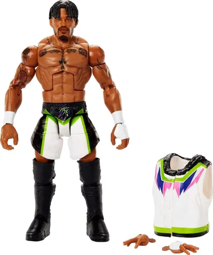 Miniatura 14 de Mattel WWE Elite Collection - Figura de acción y accesorios, serie #90 Reckoning coleccionable de 6 pulgadas con 25 puntos de articulación y manos