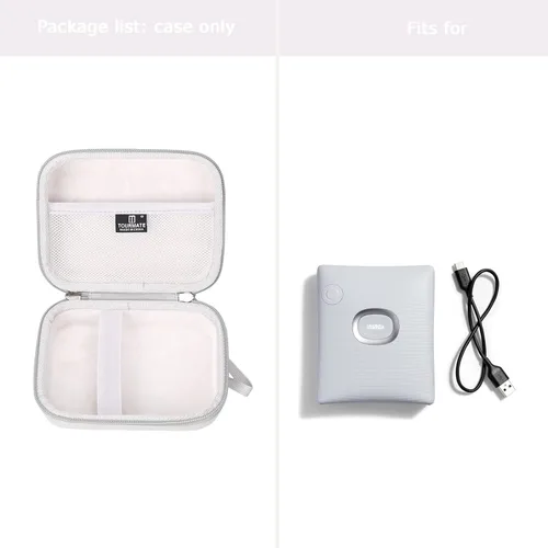Miniatura 6 de Tourmate Funda rígida de repuesto para impresora Fujifilm Instax Square Link Smartphone, solo funda
