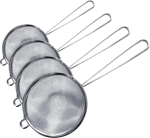 Miniatura 11 de Cuisinox Colador de malla fina, acero inoxidable con mango, 3" x 8