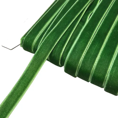 Miniatura 16 de Chenkou Craft Lotes de cinta de terciopelo verde de 25 yardas/rollo de 1 1/2 pulgadas a granel de Navidad (verde, 1 1/2 pulgadas)
