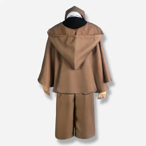 Disfraz de Ranpo Edogawa Dazai Osamu Cosplay traje de anime detective uniforme Dazai de manga larga gabardina traje completo Halloween