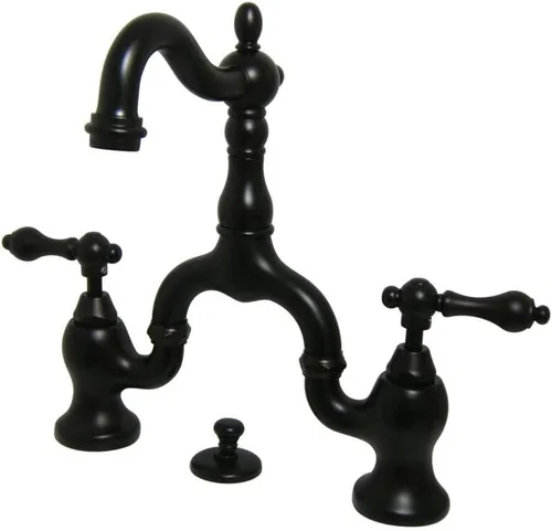 Miniatura 10 de Kingston Brass KS7972AL - Grifo de baño con puente de campo inglés, latón pulido, 10.75 x 4.75 x 2.13
