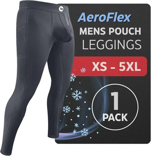 Miniatura 47 de Real Men ABCD Pouch - Pantalones de compresión para hombre, paquete de 1, 2 y 3, leggings para hombre, pantalones de yoga, medias, capa base