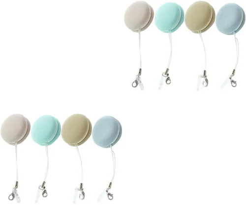 Miniatura 9 de Toyvian 8 piezas Macaron pantalla de teléfono móvil, llavero portátil para móvil, dispositivos de computadora, limpiador de pantalla de teléfono