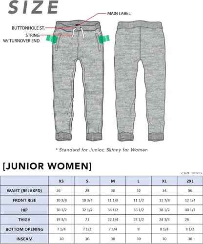Miniatura 3 de Southpole Pantalón deportivo básico de vellón para mujer