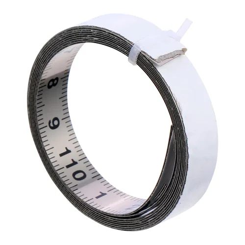 OSALADI Regla de metal pegatinas de acero inoxidable, regla de acero inoxidable, regla de trabajo de acero inoxidable, cinta métrica, cinta métrica