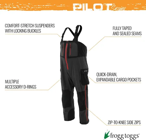 Miniatura 2 de FROGG TOGGS Men's Pilot II Guide Waterproof Breathable Rain Bib