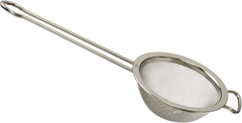 Miniatura 6 de Küchenprofi Colador clásico de malla fina de acero inoxidable de 3 pulgadas, metálico