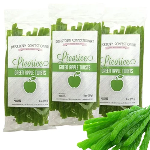 Regaliz estilo antiguo, 12 sabores, sin grasa, gourmet, sin colesterol
