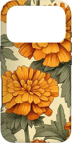 Miniatura 29 de Funda para iPhone 14 Pro Max Watercolor Marigold Flower