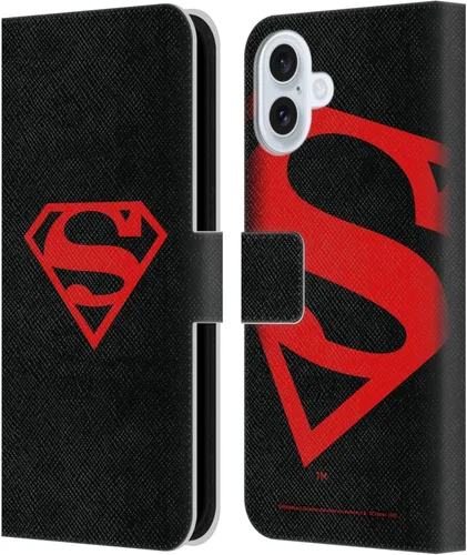 Miniatura 98 de Head Case Designs Funda de piel con licencia oficial de Superman DC Comics con logotipos negros y rojos compatible con Apple iPhone 11