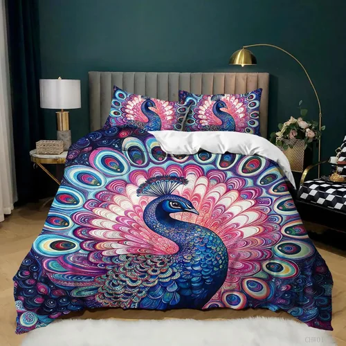 Miniatura 21 de AILONEN Juego de ropa de cama de mariposas en blanco y negro tamaño King, juego de funda de edredón con estampado de estilo en relieve de lujo