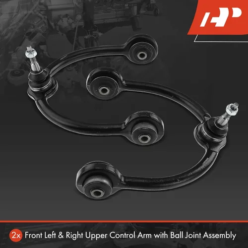 Miniatura 3 de A-Premium 2 brazos de control superiores delanteros, con rótula y buje, compatibles con Jeep Grand Cherokee 2005-2010, Commander 2006-2010