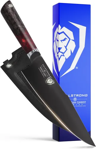 Miniatura 12 de Dalstrong Cuchillo de pelar – 4 pulgadas – Serie Spartan Ghost – Acero en polvo forjado americano premium S35VN – Hoja afilada – Cuchillo de cocina