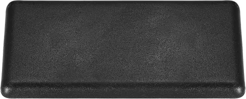 Miniatura 9 de uxcell Tapa de extrusión de aluminio cuadrada de plástico estándar Negro 0.787x0.787 in 20pcs