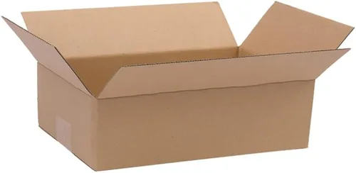 Miniatura 10 de 100 cajas de papel corrugado, cajas de cartón kraft resistentes y ligeras para envío y correo, cajas de mudanza para embalaje y almacenamiento