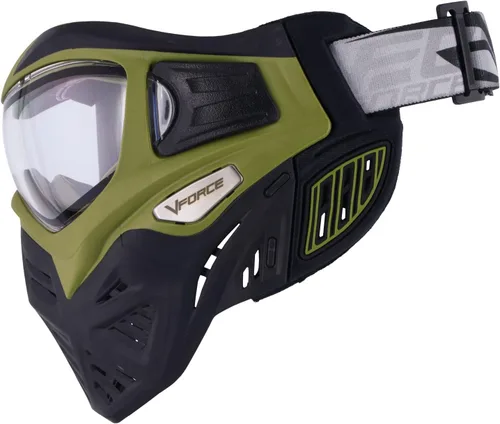Miniatura 4 de VForce Grill 2.0 - Máscara de paintball con doble lente térmica, cocodrilo