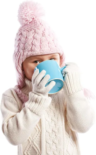 Miniatura 23 de Boao 6 pares de guantes para niños, dedos completos, guantes de punto para niños pequeños, guantes cálidos de invierno para niños y niñas