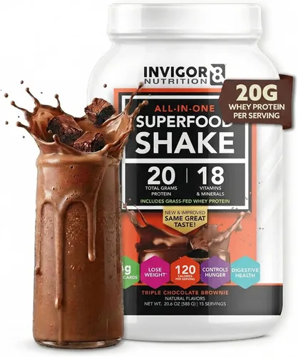 Licuado nutricional y supercomida orgánica Invigor8, 1