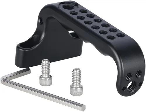 Miniatura 7 de NICEYRIG Empuñadura para cámara con soporte de rosca de 1/4 aplicable para RED DSMC2 / Sony FX3 / FX30 / FX2, mango superior universal para cámara