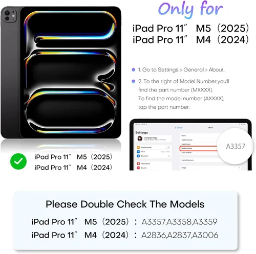 Miniatura 10 de OMOTON PAPERSENSE - Paquete de 2 protectores de pantalla de papel para iPad Mini 7 A17 Pro Mini 6 6th (2024/2021, 8.3 pulgadas), película de PET