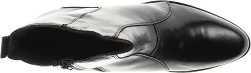 Miniatura 5 de Stacy Adams Santos - Botas con cremallera lateral para hombre, cuero negro