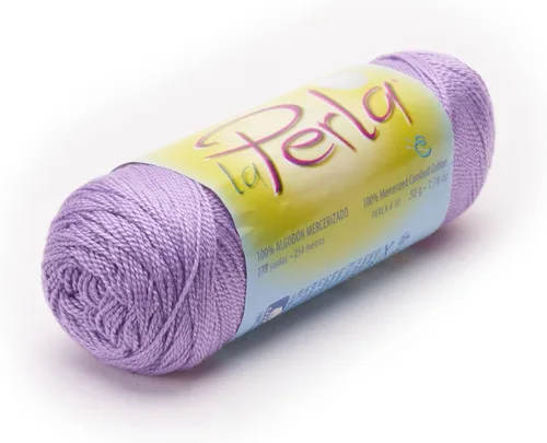 Miniatura 7 de LA Perla de Omega - Hilo Perle 100% algodón mercerizado ideal para ganchillo fino - Color: 01 - Blanco 601
