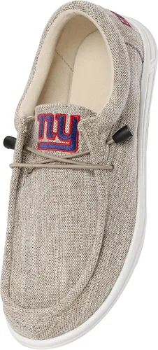 Miniatura 19 de FOCO Men's NFL Team Logo Lightweight Loafers Lace Up Cotton Knit Shoes