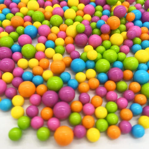 Miniatura 17 de Weraru Gránulos comestibles de azúcar con perlas azules comestibles, tamaño mezclado, para hornear, decoración de pasteles, decoración de galletas