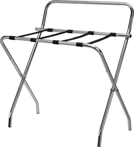 Miniatura 4 de KB Designs - Soporte plegable de metal para maleta, color negro