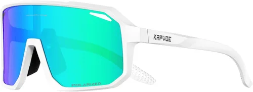 KAPVOE Gafas de sol polarizadas para ciclismo, deportes, UV400, para correr, pesca, béisbol, para hombres y mujeres, K62